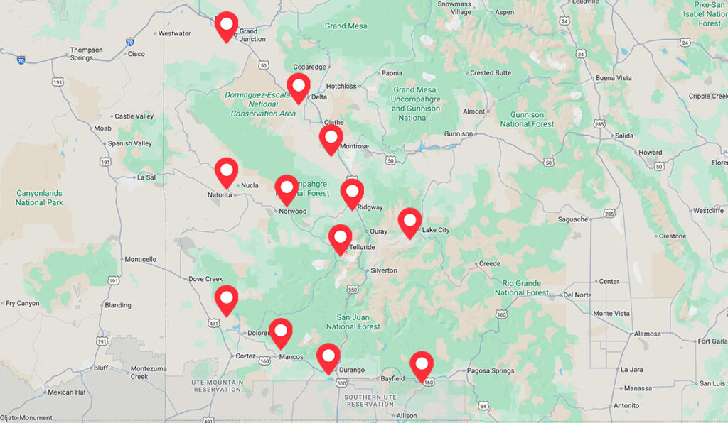 mighty bright holiday lights telluride durango